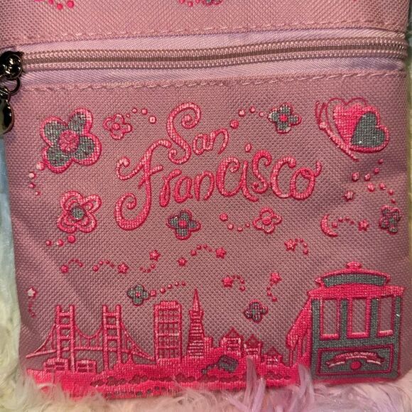 San Francisco pink crossbody bag - Picture 1 of 5